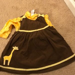 Gymboree onesie and matching dress